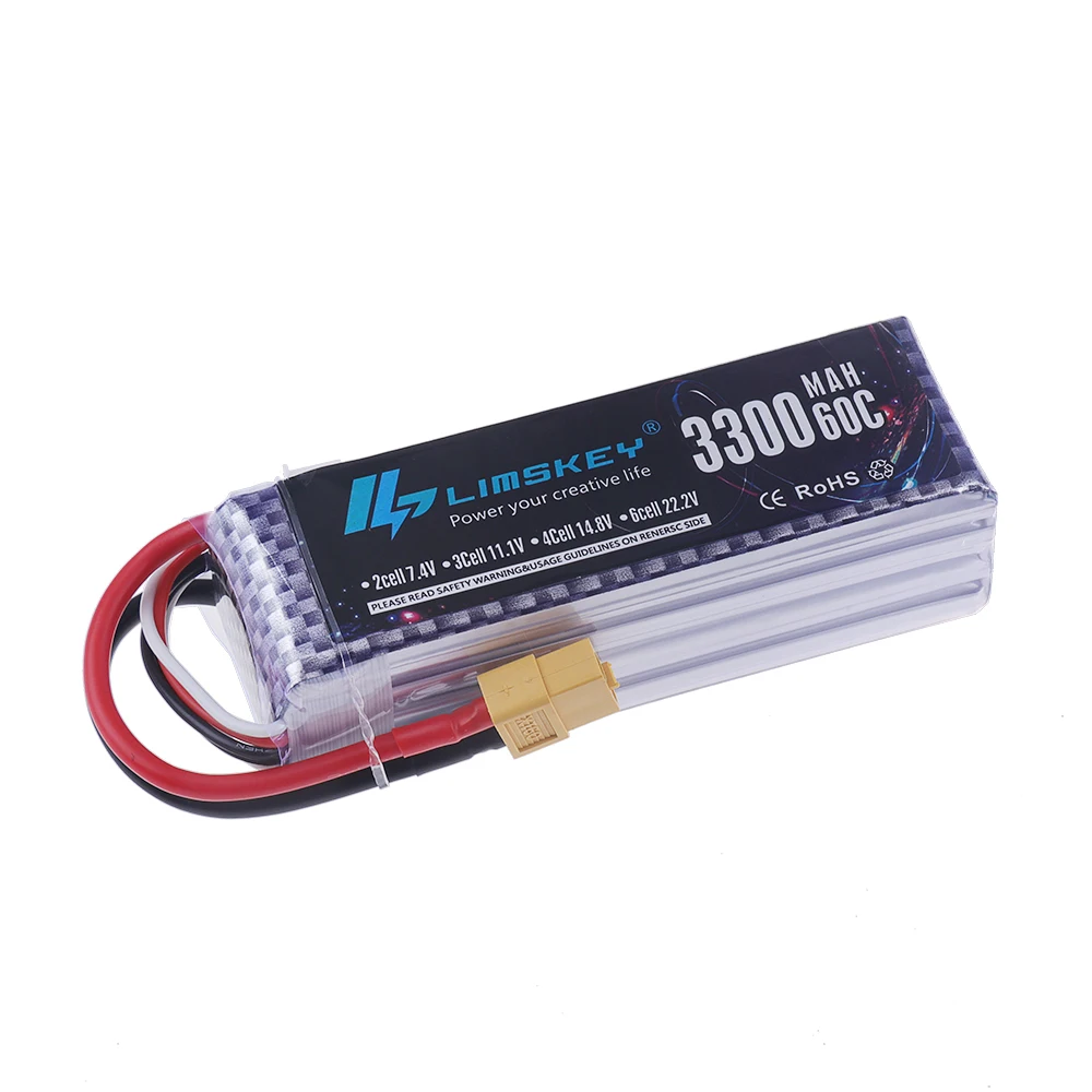 4S LiPo Battery 14.8V 3300mAh  - Drone Racing Battery recension och pris