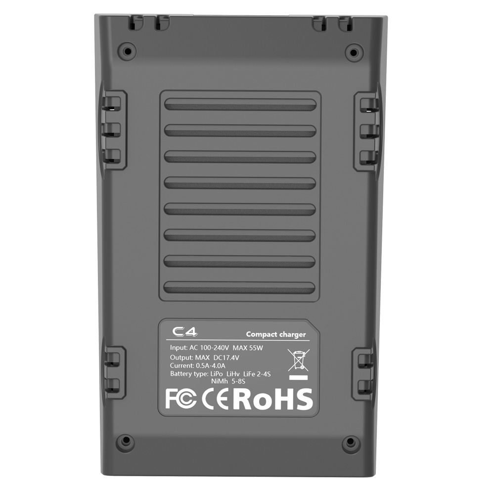 ToolkitRC C4 Charger 50W 5A AC - Drone Racing Charger recension och pris