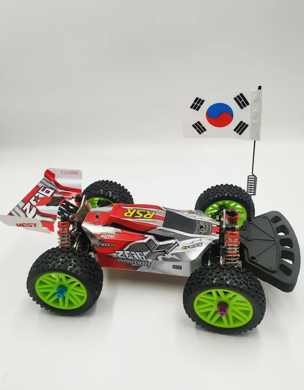 1/8 1/10 Scale Metal RC Decora - Drone Racing Flag recension och pris