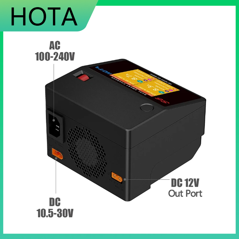 SkyCityFPV  HOTA S6 AC 400W 15 - Drone Racing Charger recension och pris
