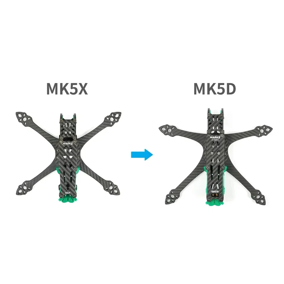 GEP-MK5D O3 MK5X to MK5D DeadC - Drone Racing Frame recension och pris