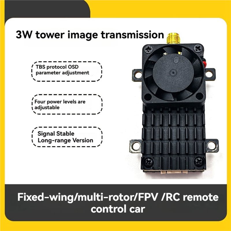 【NEW USER EXCLUSIVE】For 5-20KM - Drone Racing Transmitter recension och pris