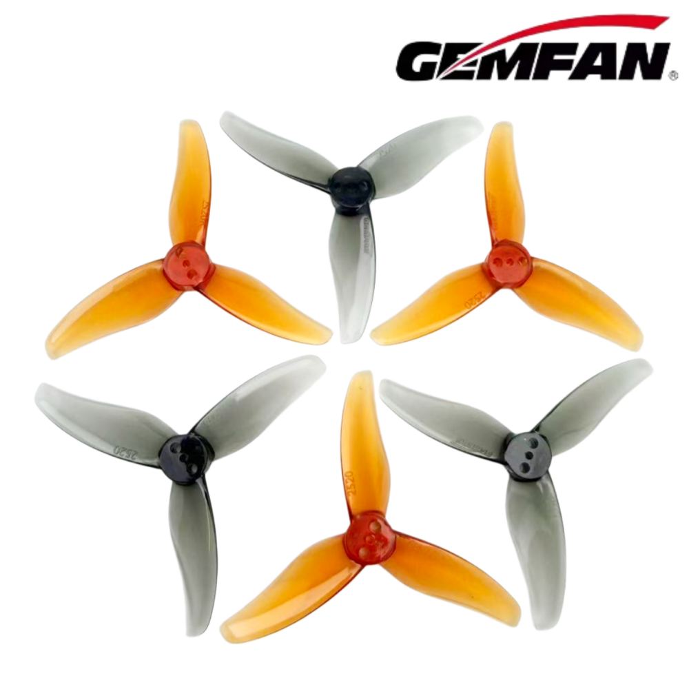 4Pairs Gemfan Hurricane 2520 2 - Drone Racing Propeller recension och pris