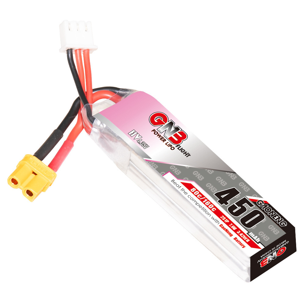 GNB LiPo Battery HV 2S 7.6V 45 - Drone Racing Battery recension och pris