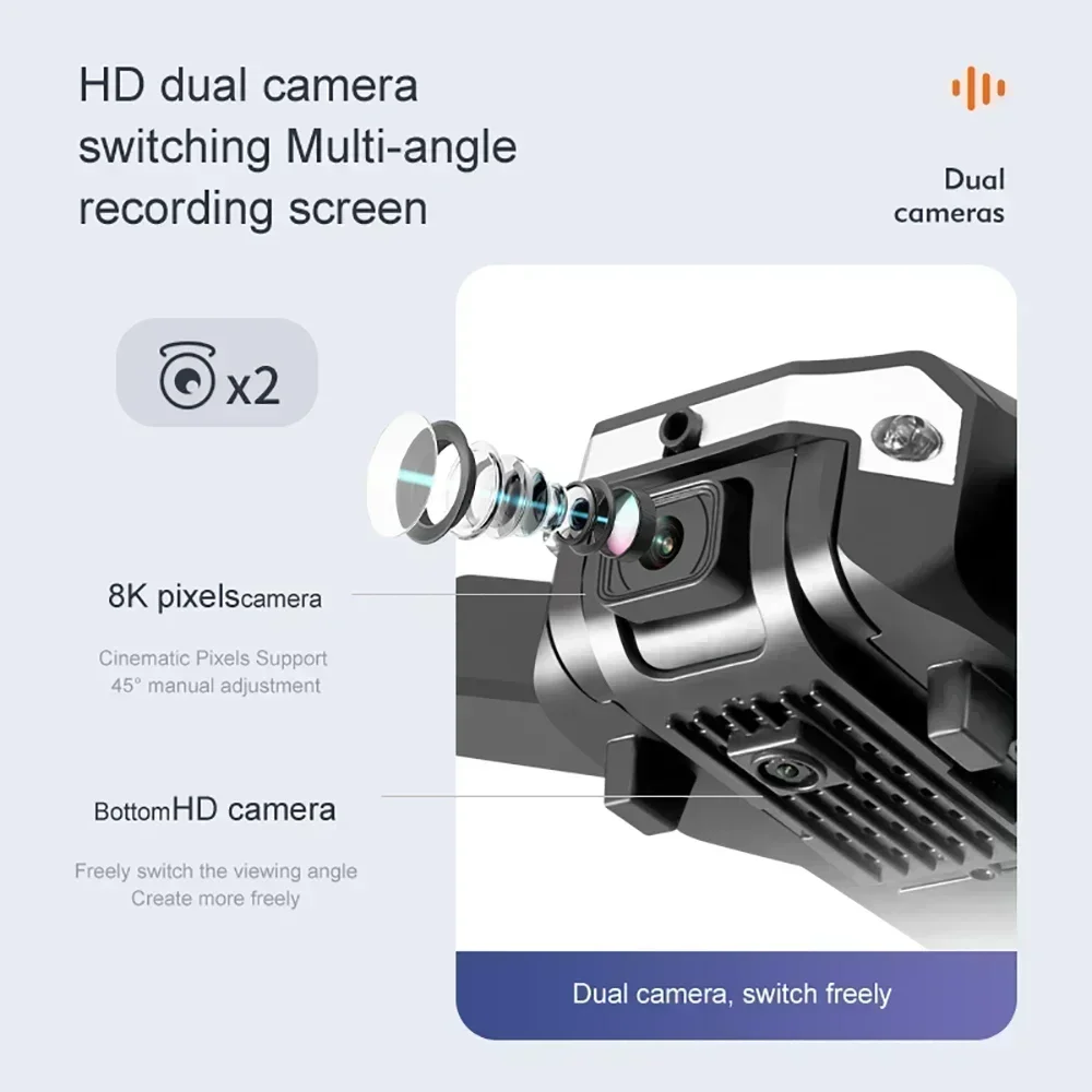 G6 Pro 8K Dual-Camera Drone, 5 - Drone Racing Camera recension och pris