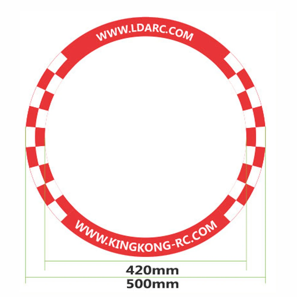 5PCS LDARC 500mm Flying Racing - Drone Racing Flag recension och pris