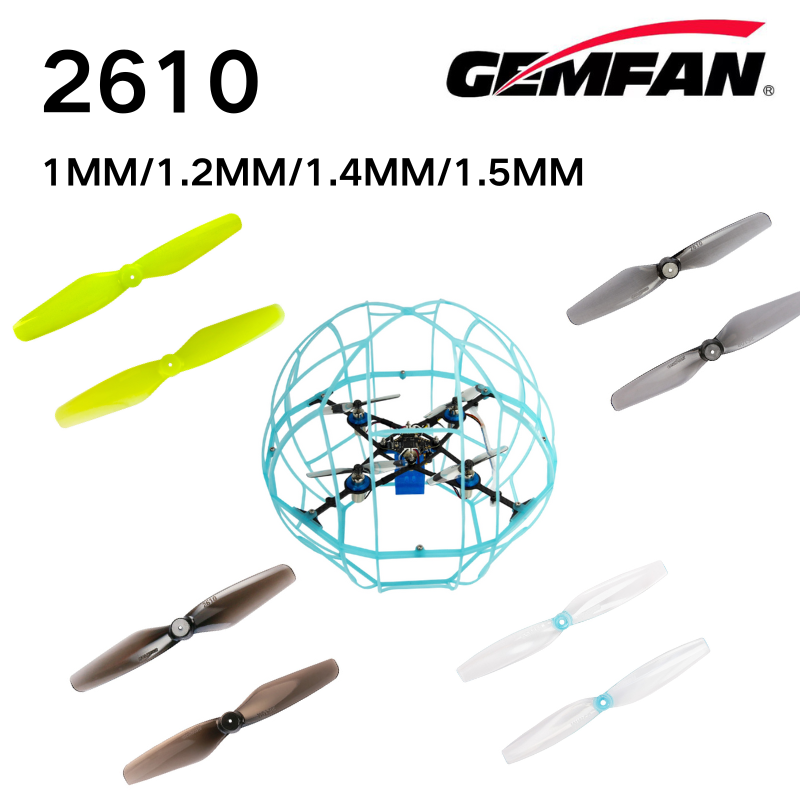 2610 Props Gemfan 2.6inch 2 Bl - Drone Racing Battery recension och pris