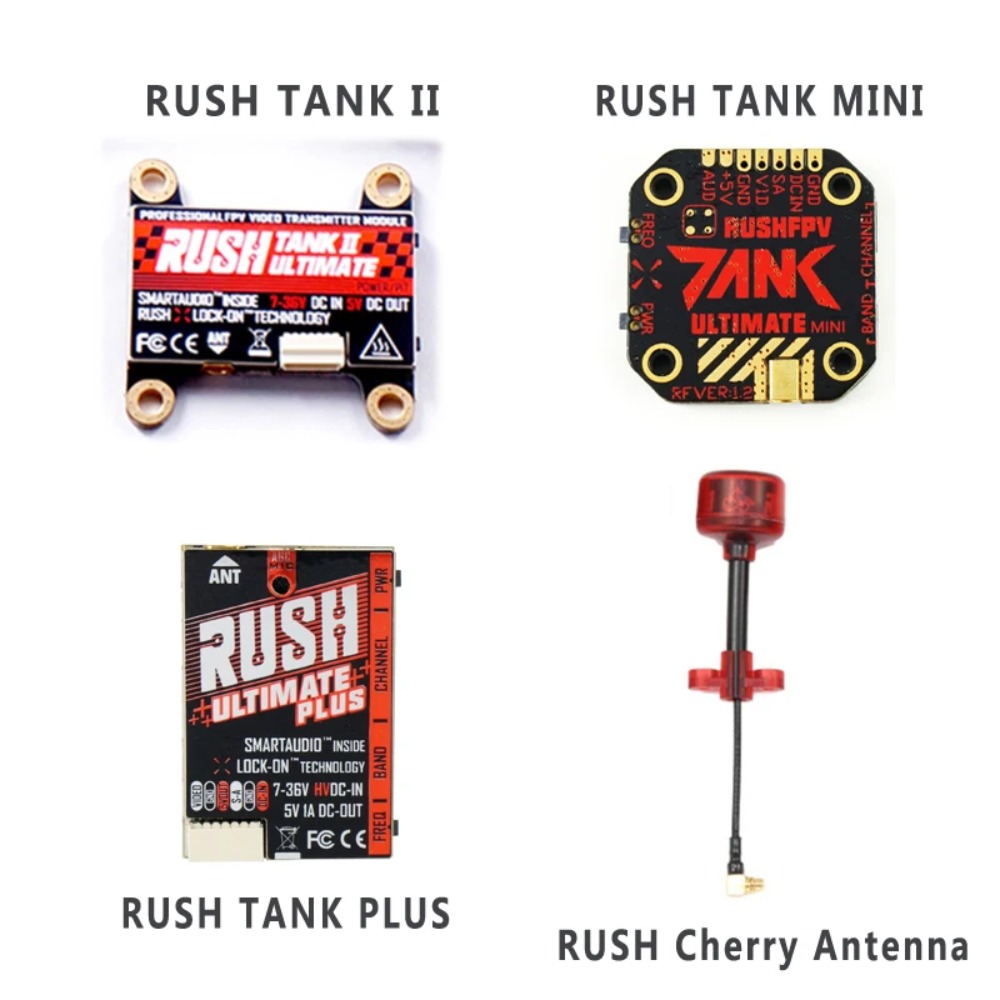 RUSH TANK Ultimate II/Mini/ PL - Drone Racing Receiver recension och pris