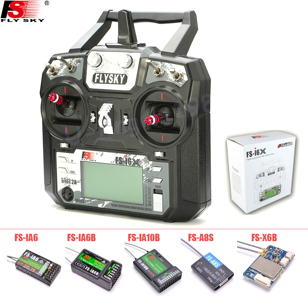 FLYSKY FS-i6X FS i6X 10CH 2.4G - Drone Racing Battery recension och pris