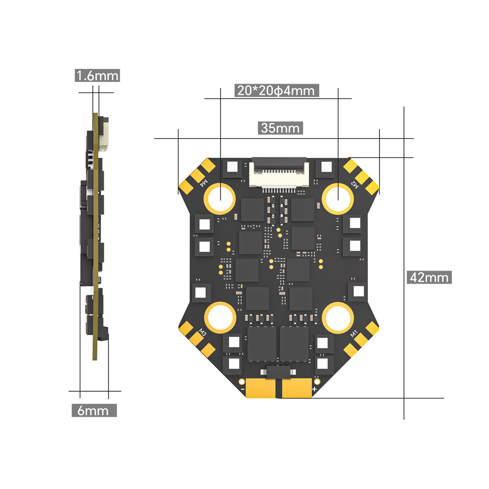 iFlight Borg F7 Mini Stack Fli - Drone Racing Esc recension och pris